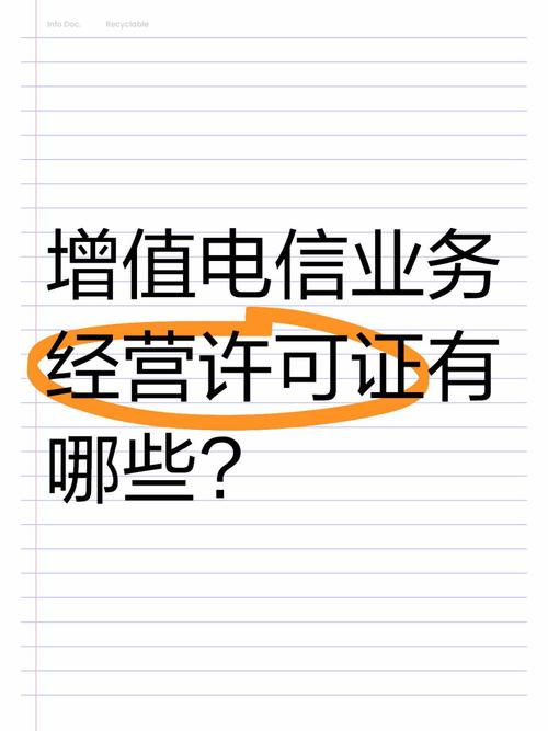 增值电信业务经营许可证有哪些?